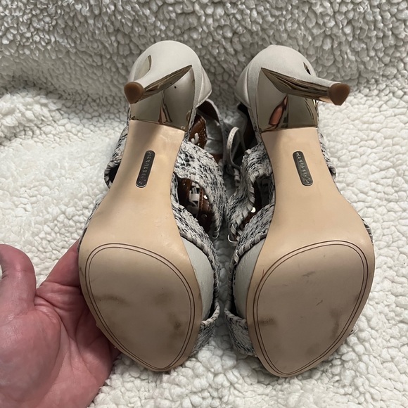 Boutique 9 Caphis Snake Skin Pattern Platform Heels - Picture 8 of 13